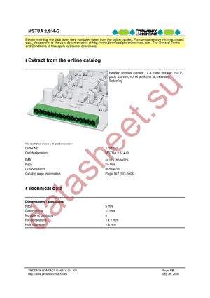 1757491 datasheet  